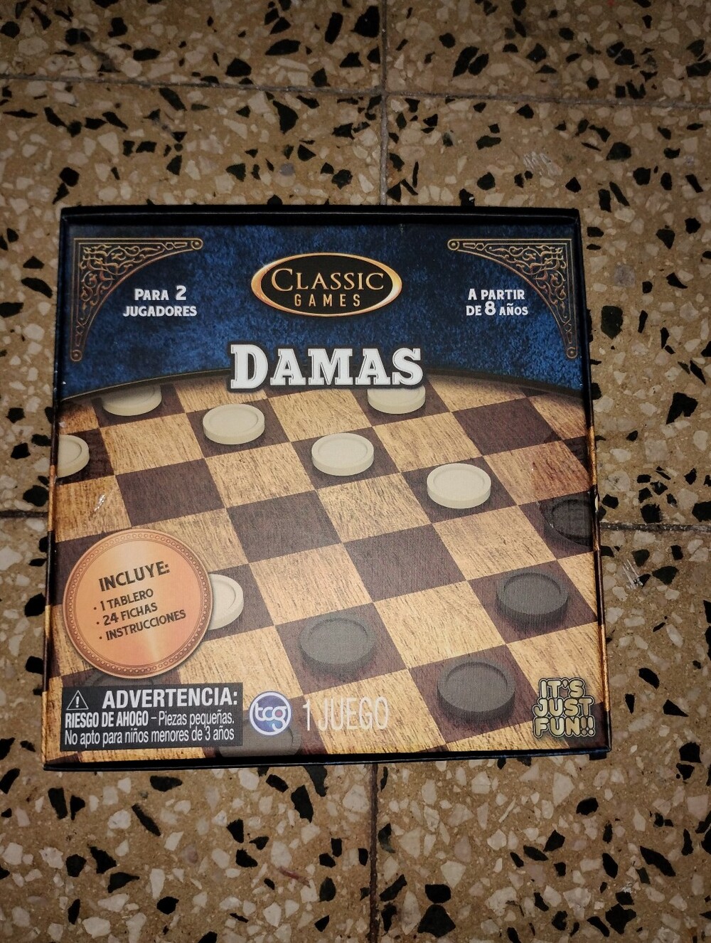 Checkers Board Game - Picture 2 of 2